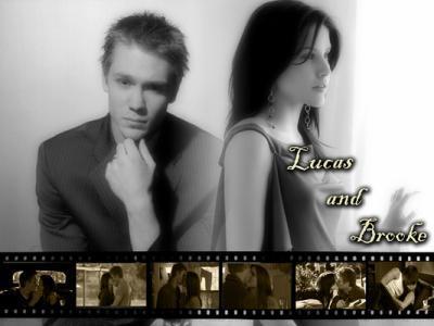 Lucas Scott et Brooke Davis.