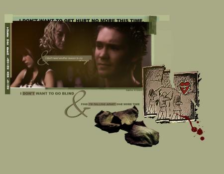 Le triangle amoureux : Brooke, Lucas et Peyton.